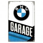 BMW metal plate