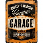 Harley Davidson metal plate