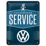 Volkswagen Service metal plate 20 x 15 cm