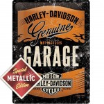 Harley Davidson large metal plate