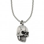 Zippo Skull pendant and its Venetian knit chain