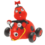 The funny little bugs cars, Lily Ladybird