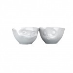 Set of 2 Small Porcelain Bowls by Tassen -