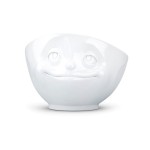 Large white porcelain bowl Tassen 500 ml - In love