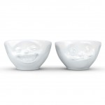 Set of 2 Mini Porcelain Bowls by Tassen - Gourmet and Cheerful