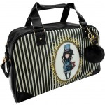 Gorjuss Classic Stripe Weekender Bag - The Hatter