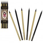 Gorjuss Classic Stripe Boxed Pencil Set - Ladybird