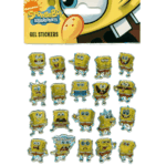 SpongeBob gel stickers