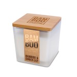 Eco-responsible bamboo ginger candle - heart and home