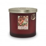 2 Wick Ellipse Candle Heart and Home - Cranberry Spice