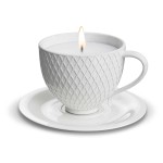 Tea Cup Candle Heart and Home - Lemon Bliss