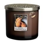 2 Wick Ellipse Candle Heart and Home - Honey Poached pear
