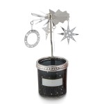 Heart and Home Starry Night small candle gift box with Carousel