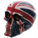 Skull UK flag figure