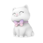 Soft rechargeable silicone night light - Cat