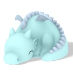 Rechargeable Soft Night Light  Blue Dragon