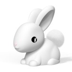Rechargeable Soft Night Light  White Rabbit
