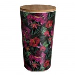 Bamboo pot - Exotic spirit - Tropical flowers