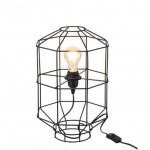 Metal Lamp Black 38 cm