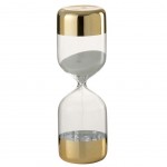 Hourglass decoration - glass and gilding