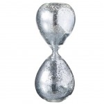 Hourglass decoration - glass and sand glitter