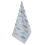 Fish print tea towel 50 x 70 cm