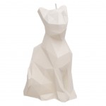 Cat Candle 35 hours - White