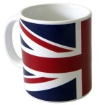 Ceramic Union Jack Mug by Cbkreation