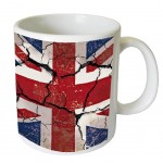 London Union Jack authentic mug by Cbkreation