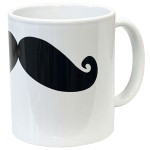 Ceramic Mustache Mug by Cbkreation