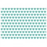 Little green hearts mouse pad by Cbkreation