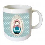 Mug starry Russian doll by Cbkreation