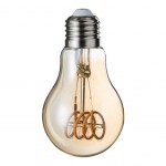 LED Light Bulb A19 Amber Loop E27