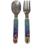 SpongeBob toddler flatware set