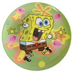 SpongeBob food melamine plate