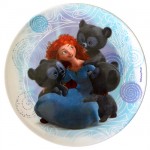 Brave Merida plastic plate