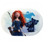 Rebel princess Oval Placemat