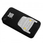 Fiat 500 Black Protective Case for IPhone 4
