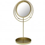 Jewelry holder mirror on stand - 32 cm
