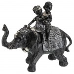African Decoration - Elephant and children