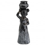 Decoration Young African Girl 25.5 cm