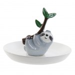 Grey Sloth Jewelry Holder