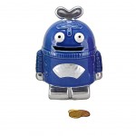 Small blue Robot money box