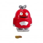 Small Red Robot money box
