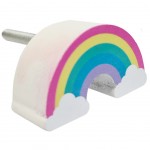 Furniture knob for children - sold individually - Rainbow