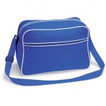 Blue retro shoulder bag