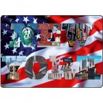 New York City Glass cutting board by Cbkreation