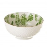 Large porcelain bowl - Botanic
