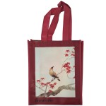 Small shopping bag - Birds by Ohara Koson - 30 x 25 cm