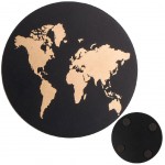 Set of 4 Mappemonde coasters